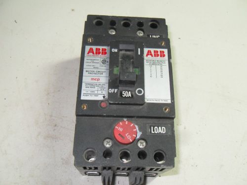 (Q6-7) 1 ABB DS MOTOR CIRCUIT PROTECTOR