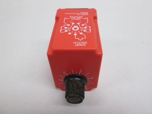 Ncc t2k-5-461 solid state timer 0.05-5sec 120v-ac 1/3hp 10a amp d307330 for sale