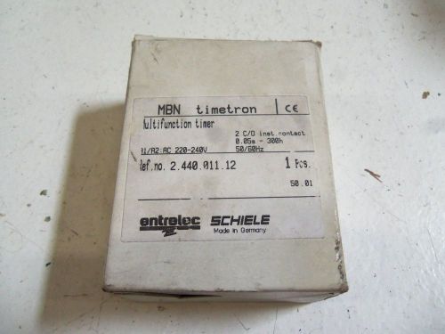 ENTRELEC 2.440.011.12 MULTIFUNCTION TIMER *NEW IN BOX*