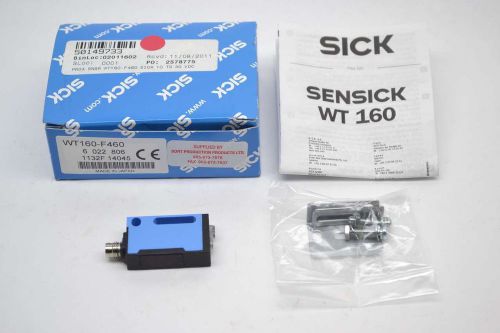 NEW SICK WT160-F460 PHOTOELECTRIC PROXIMITY SENSOR 10-30V-DC B370772