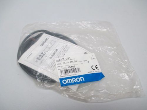 NEW OMRON E3Z-L81 PHOTOELECTRIC SWITCH SENSOR 2M 12-24V-DC D247255