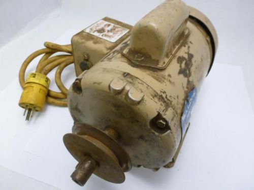 90579 Used, Baldor FDL3504M Motor, 1/2 HP, Single Phase, 115/208-230V