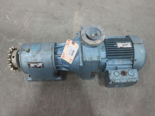 Sew eurodrive df21dt90s4 r60d21dt90s4 varimot 42.66:1 1hp gear motor d262920 for sale