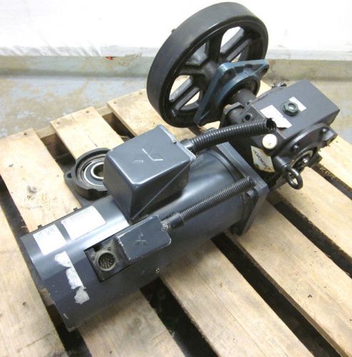 Mitsubishi se-jrvb 3-hp 3-ph motor/brake &amp; reducer for sale