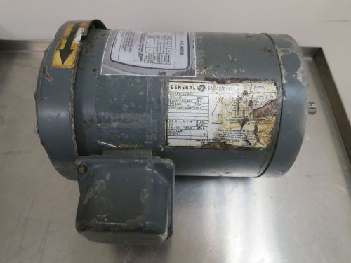 Electric motor GE 1.5 HP, 3 ph, 60 Hz, 208-230/460, 56C frame, 1725 RPM