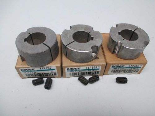 LOT 3 NEW DODGE RELIANCE 117159 1610X1KW TAPER LOCK BUSHING 1IN BORE D264420