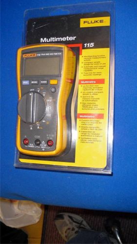 New Fluke Networks True RMS 115 Multimeter   Free Shipping