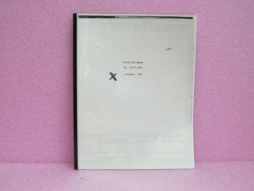 Transistor devices manual rpl 130-75-1000 dynaload instruction manual for sale