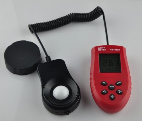 New High Accuracy LCD Digital 200,000 Lux Light Meter Photometer Luxmeter 3range