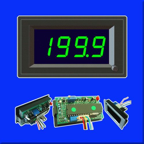 24V 48V 200V 200A DC DIGITAL BATTERY PANEL METER AMMETER AMP METER + VOLTMETER