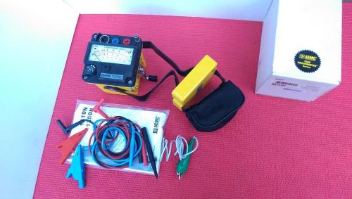 Aemc megohmmeter model 1250n for sale