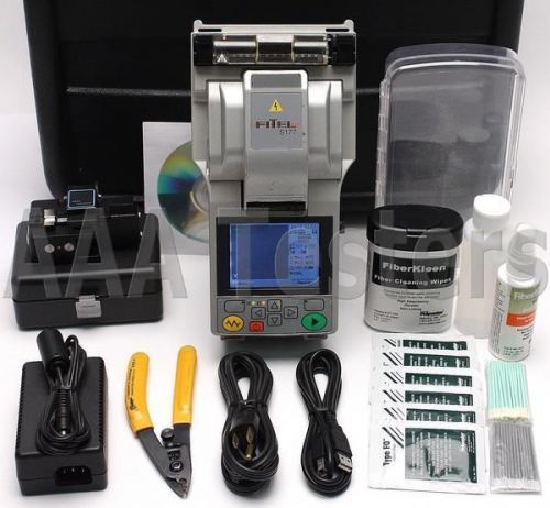 Fitel s-177a sm mm fiber core alignment fusion splicer w/ cleaver s177 s177a for sale