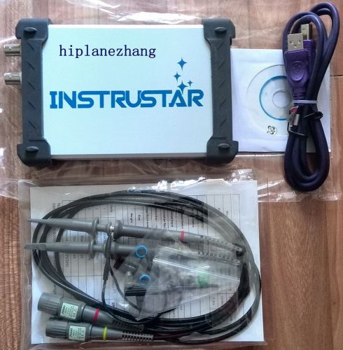 Pc-based usb oscilloscope scopemeter 2channels 40mhz 100msa/s fft analyzer 210a for sale