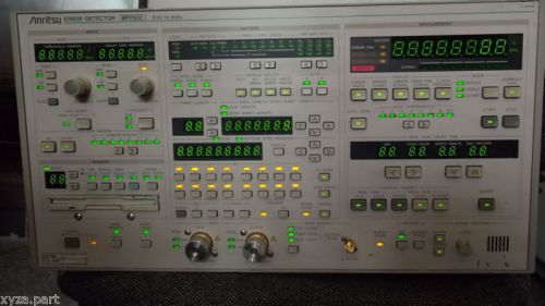 Anritsu MP1762C ERROR DETECTOR  0.05-12.5GHz, without calibration.