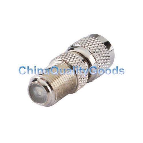 Mini-UHF-F Adapter Mini-UHF Male to F female jack adapter RF adapter connector