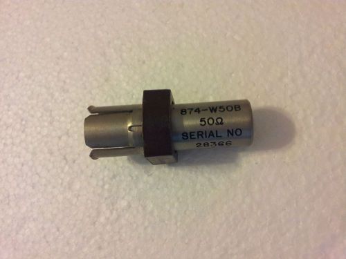 New General Radio GR 874-W50B 75 ohm Resistive Termination connector 874 W50B