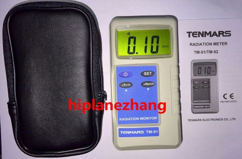 Beta Gamma &amp; X-ray Radiation Tester Meter Monitor Detector uSv/h uRem/h TM-91