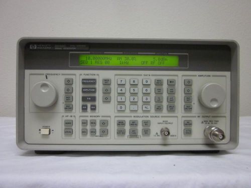 HP Agilent 8648C 100kHz - 3.2GHz Synthesized Signal Generator, Opts 1E5/1E6/1EA