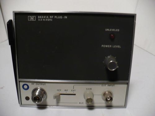 HP /Agilent  86241A  3.2GHz to 6.5 GHz RF Plug In