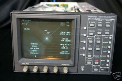 TEKTRONIX WFM 601A SERIAL COMPONENT WAVEFORM VECTORSCOPE USED