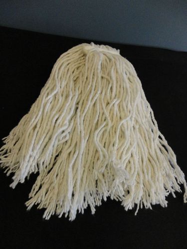 18 industrial mop heads heavy duty white strings for sale