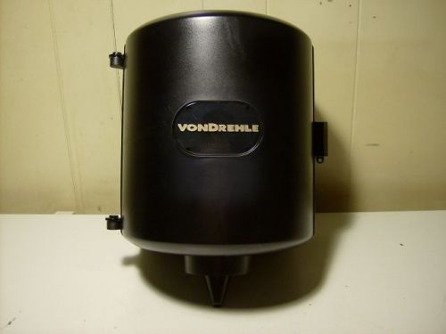 1 - VONDREHLE CENTERPULL TOWEL DISPENSER 662 WALL MOUNT #9978372 BLACK NIB