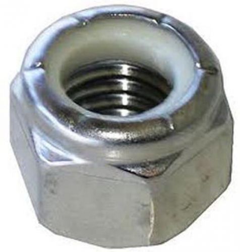 M6 nylon insert lock nut zinc plated 20 pack for sale