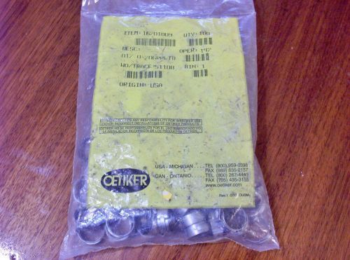 Oetiker Hose Clamp 11/16&#034; 16701009 Pack of 100 NOS