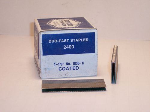 1 1/8&#034; DUO-FAST Staples No.1836-C 18Ga  1/4&#034; Narrow Crown