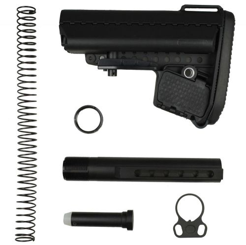 Adv. 6 Pos Collapsible Mil Spec Stock - Black