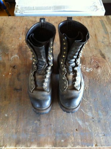 Nicks 25LTT Hot Shot Lace 2 Toe 81/2 E Firefighting Boots