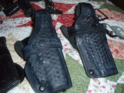 safariland 38 inch police duty belt / glock holster