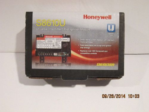 Honeywell S8610U3009/U Universal Intermittent Pilot Ignition Module-F/SHIP-NISB