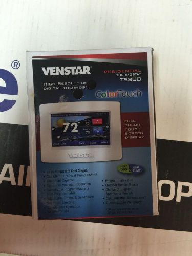 Venstar T5800 With Skyport Wifi Key Works Perfectly