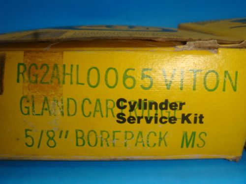 NEW PARKER RG2AHL0065 VITON GLAND CARTRIDGE KIT, 5/8&#034; BORE PACK MS, NIB