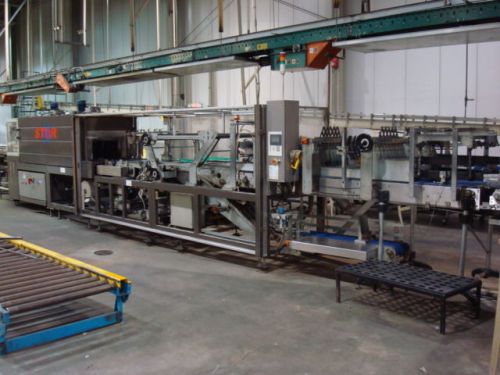 Dimac star 45p registered printed film shrink wrap bundler system for sale