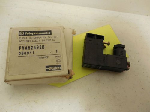 TELEPNEUMATIC PARKER PS1-E24 PVAH2492B ACTUATOR 24V DC . GF6