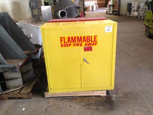 Eagle Model 1932 30 Gallon Flammability Cabinet-In Great Shape!