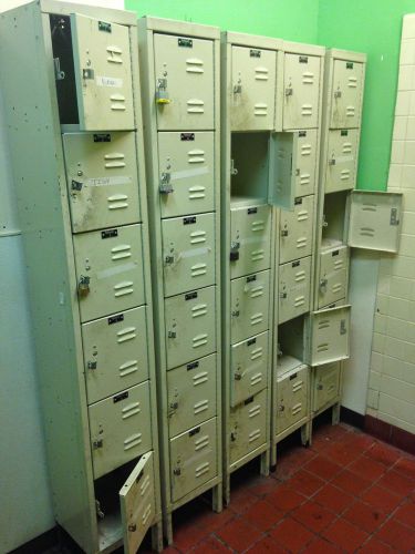 Hallowell Employee Lockers - 6 lockable cubbies