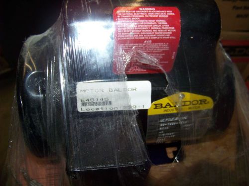 BALDOR UL-FILE-E46145 ELECTRICAL MOTOR 0.2HP 115/230VAC 3400RPM