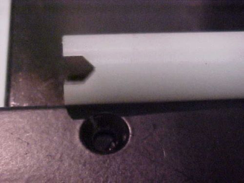 NEW Easy Loader &#034;V&#034; cut follower in white, Locksmith, Re-keyer, maint., realtor