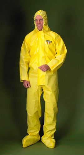 LAKELAND PE COATED CHEMMAX 1 TYVEK SUIT XL PANDEMIC/EBOLA SUIT