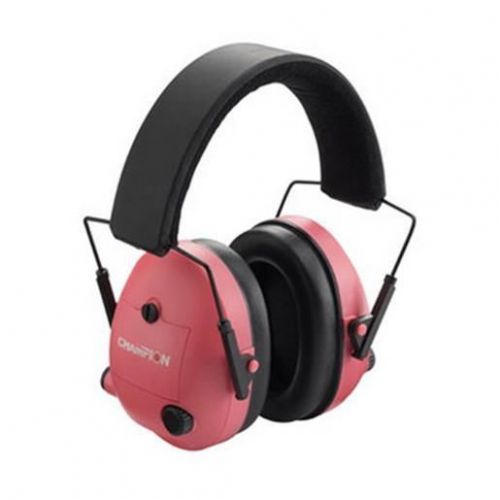 Champion hearing protection electronic earmuffs pink 21db nrr 40975 for sale