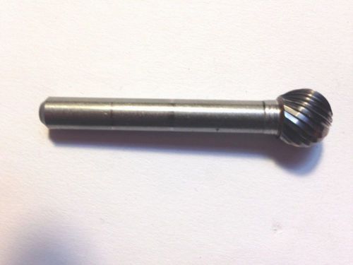 METAL REMOVAL #M40336 CARBIDE BURR 7/16x1/4x7/16x2.9/64 8D-4 BALL SHAPE