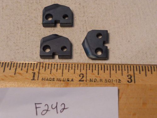 3 NEW 17.75 MM ALLIED SPADE DRILL INSERT BITS. 110425-22REV.A(A) AMEC {F242}