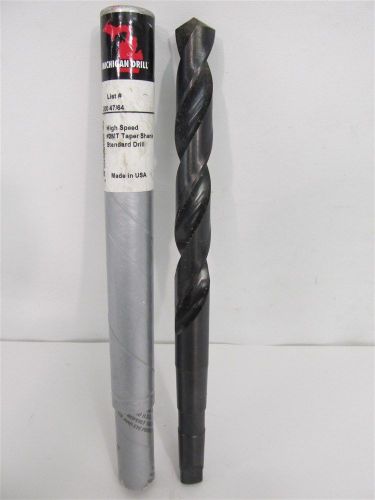 Michigan Drill 200 47/64&#034;, #2MT, HSS, Taper Shank Drill Bit