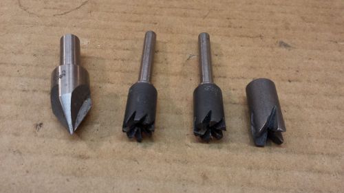 Lot of 1 CounterSink/ 3 Severance Deburring Machinist Gunsmith for Milling/Lathe