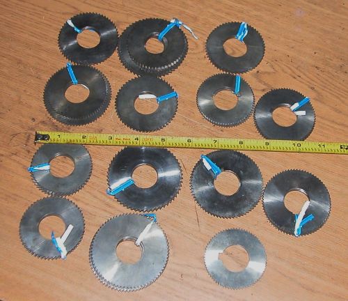 Metal Slitting Blades Lot of 39