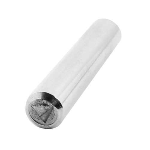 Triangle Tip 9mm Dia Silver Tone Diamond Dresser for Grinding Wheel