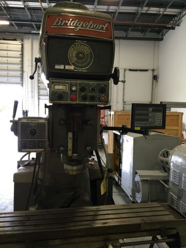 Bridgeport series ii vertical mill, 4 hp, 11&#034; x 58&#034; tbl, 3 axis for sale